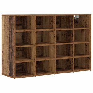 vidaXL Apavu skapis 103 x 30 x 67 cm Inženierijas koks Vecs koks