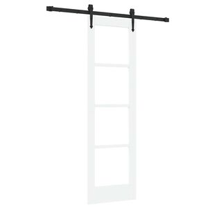 vidaXL Slīdo&scaron;ās durvis ORKDAL 61 x 198,5 cm Balts