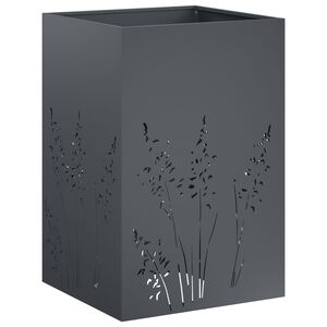 vidaXL Dārza stādītājs Antracīta 50 x 50 x 75 cm