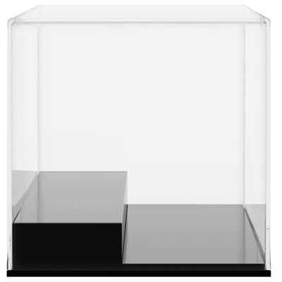 vidaXL vitrīnas kaste, caurspīdīga, 19,5x8,5x8,5 cm, akrils