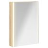 vidaXL Vannas istabas spoguļu skapis Sonoma ozols 43 x 11,5 x 60,5 cm