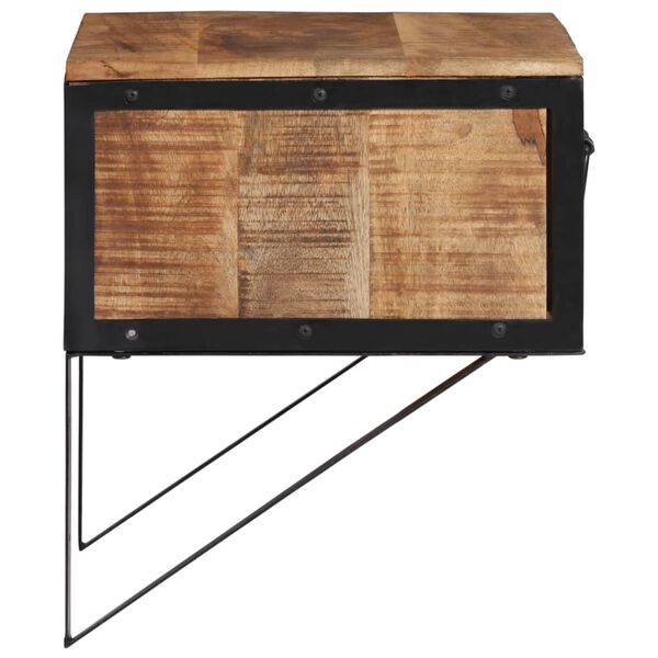 vidaXL naktsskapītis, 40x35x40 cm, mango masīvkoks