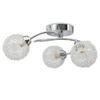 vidaXL griestu lampa, 3 spuldzes, G9, 120 W
