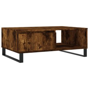 vidaXL kafijas galdiņ&scaron;, ozolkoka, 90x60x35 cm, inženierijas koks