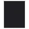 vidaXL Āra Rullo Žalūzija UV Aizsardzībai Melns 100 x 230 cm (W x H)