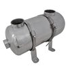 vidaXL Siltummainis Baseina Ūdenim 355 x 134 mm 40 kW