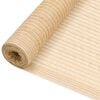 vidaXL norobežojo&scaron;ais tīkls, bē&scaron;s, 1,8x50 m, HDPE, 150 g/m&sup2;