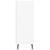 vidaXL skapītis, balts, 34,5x32,5x90 cm, inženierijas koks