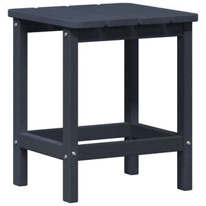 vidaXL Sānu galds Tums zils 38 x 38 x 46 cm Polietilēns