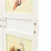 vidaXL Romdivider Paneļa Balts 212 x 165 cm MDF