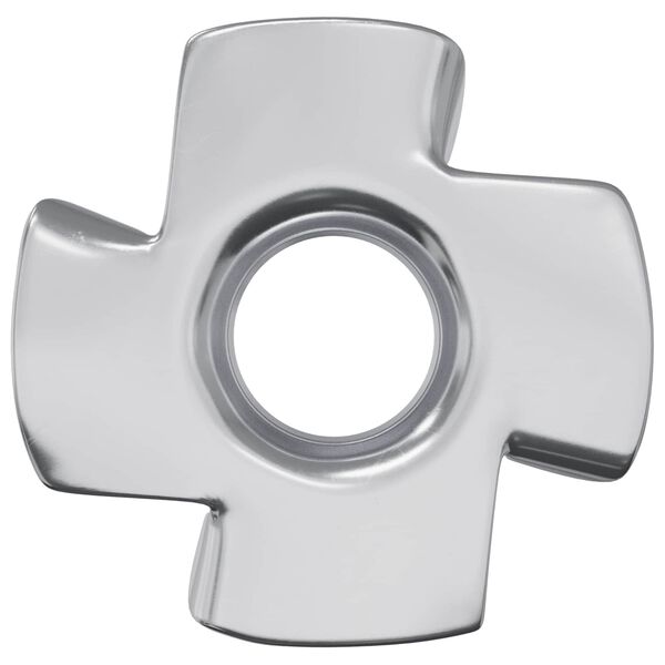 vidaXL Pronged T-nut 12 pcs Sudraba M6 mm Tērauds