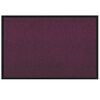 vidaXL Durvju paklājs Bordo 60 x 40 x 1.2 cm Teddy audums