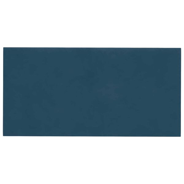 vidaXL Sienas galvgals 12 pcs Zila 30 x 15 cm Samts