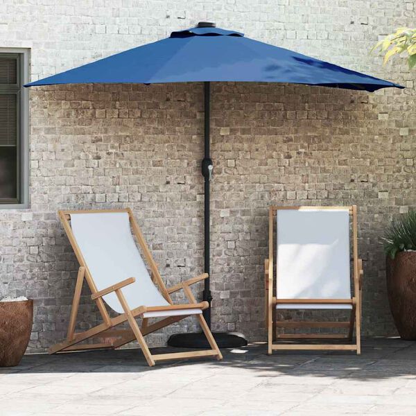 vidaXL Dārza parasols Azurblau 294 x 150 x 224 cm