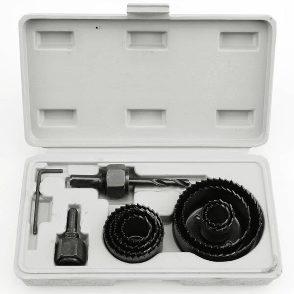 VOREL caurumzāģu komplekts, 11 gab., 19-64 mm, 22570