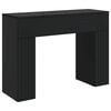 vidaXL Kafijas galdiņ&scaron; Melns 102 x 35 x 75 cm Inženierijas koks