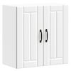 vidaXL virtuves sienas skapis "Lucca" White Engineered Wood