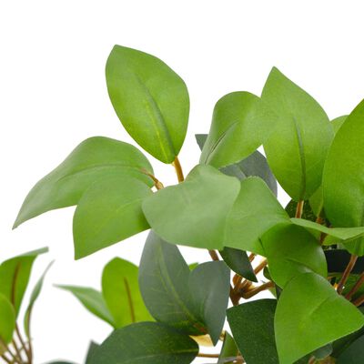 vidaXL mākslīgais augs, lauru koks ar podiņu, zaļš, 120 cm