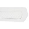 vidaXL griestu ventilators ar lampu, 106 cm, balts