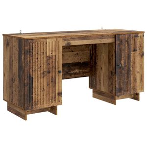 vidaXL Galds Vecs koks Inženierijas koks 142,5 x 50 x 75 cm