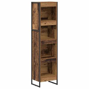 vidaXL Grāmatplaukts 40 x 30 x 155 cm Inženierijas koks Vecs koks