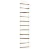 vidaXL Sienas Dekorācijas Kāpņu formas 50x200 cm dabīgs zars
