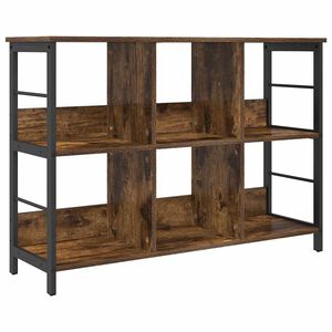 vidaXL Grāmatu plaukts 6 līmeņi 102 x 32 x 72,5 cm Inženierijas koks
