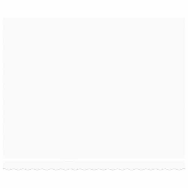 vidaXL Izvelkams jumtiņ&scaron; Balts 400 &times; 300 cm Poliesters un metāls