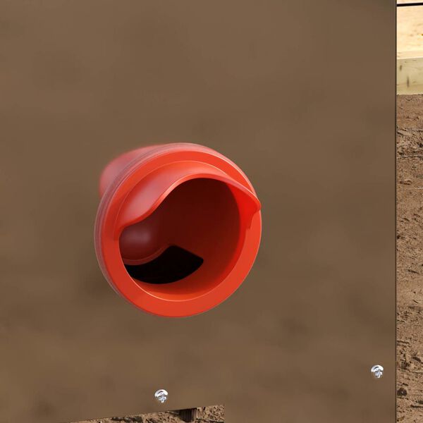 vidaXL Vistas barotava 2 pcs Sudraba 40,5 x 25 x 38 cm Cinkots tērauds