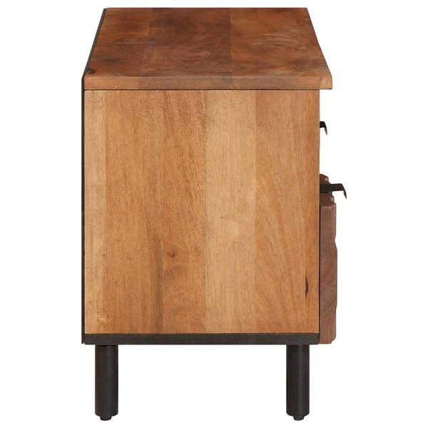 vidaXL Televizora skapī&scaron;a Akācijas brūnais apdare 100 x 33 x 46 cm