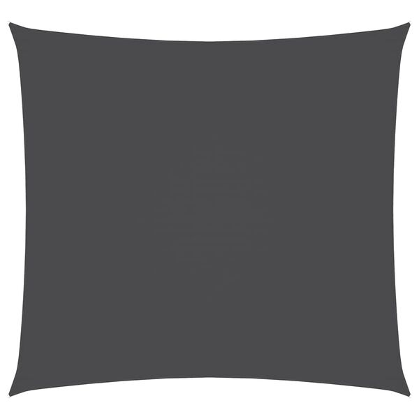 vidaXL saulessargs, 2x2 m, kvadrāts, antracītpelēks audums