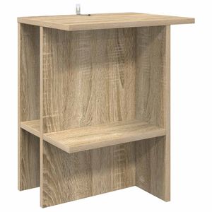 vidaXL Kafijas galdiņ&scaron; Sonomas ozols 40 x 30 x 49 cm Inženierijas koks