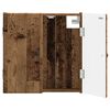 vidaXL Dartboard skapis BREDA Vecs koks 52,5 x 10,5 x 53,5 cm