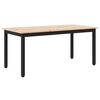 vidaXL Kafijas galdiņ&scaron; Dabiska 100 x 50 x 45 cm Ciets priedes koks
