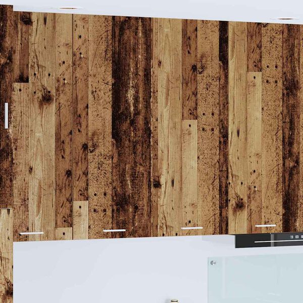 vidaXL Piekarams skapītis Vecs koks 80 x 31 x 100 cm Inženierijas koks