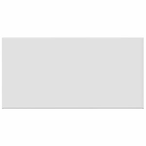 vidaXL Logu palodze Balts 60 x 40 x 4,5 cm PVC