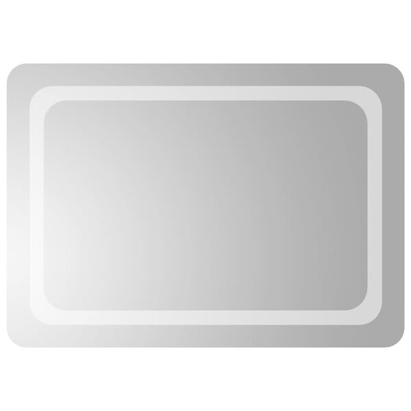 vidaXL vannasistabas spogulis ar LED, 50x70 cm