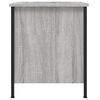 vidaXL naktsskapī&scaron;i, 2 gab., pelēki, 40x42x50 cm, inženierijas koks