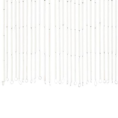 vidaXL kukaiņu aizkars durvīm, 90x200 cm, bambuss