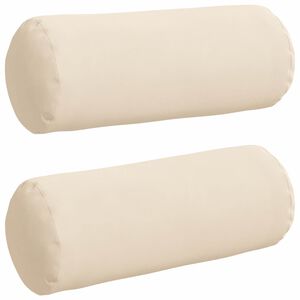 vidaXL Spilveni 2 pcs Bē&scaron;a &Oslash; 15 x 40 cm Mikrofibra