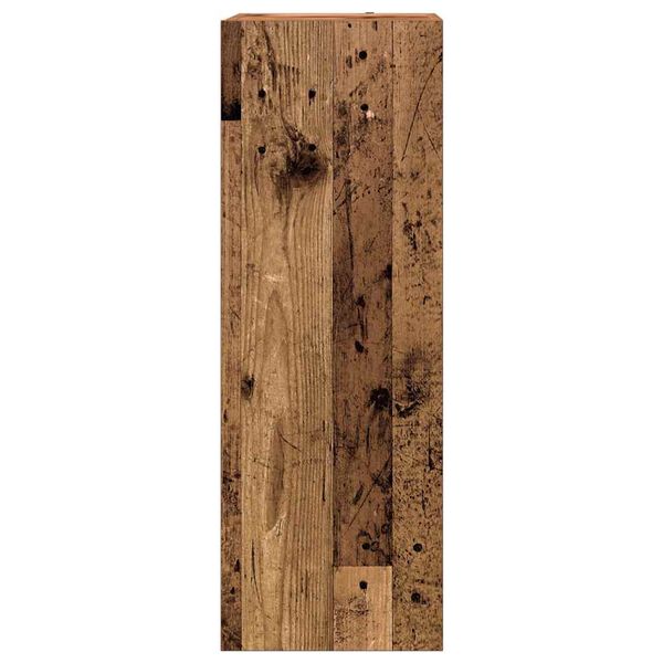 vidaXL TV skapis Old Wood 30,5x30x90 cm Engineered Wood