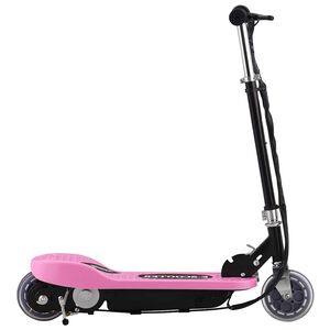 vidaXL elektriskais skrejritenis, 120 W, rozā
