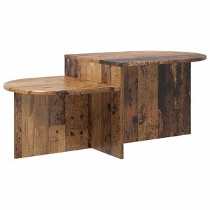 vidaXL Kafijas galdiņ&scaron; Vecs koks 100 x 50 x 40 cm Inženierijas koks