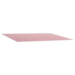 vidaXL Markīzes rezerves audums Sarkana un balta 400 &times; 350 cm