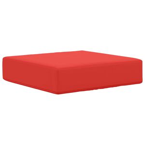 vidaXL Āra sēdvietu spilvens Sarkana 40 x 40 x 8 cm 100% poliesters