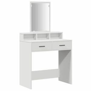 vidaXL Dressing galds Balts 79 x 41 x 140 cm Inženierijas koks