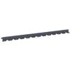 vidaXL Zāliena Apmale 10 pcs 102 x 4 x 4 cm Tērauds Antracīta