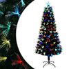 vidaXL Mākslīgā Ziemassvētku eglīte Zaļa 210 cm PVC