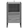 vidaXL Naktsgaldiņ&scaron; Pelēks Sonoma 39,5 x 30 x 50 cm Inženierijas koks