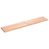vidaXL vannasistabas letes virsma 160x30x(2-4)cm apstrādāts masīvkoks